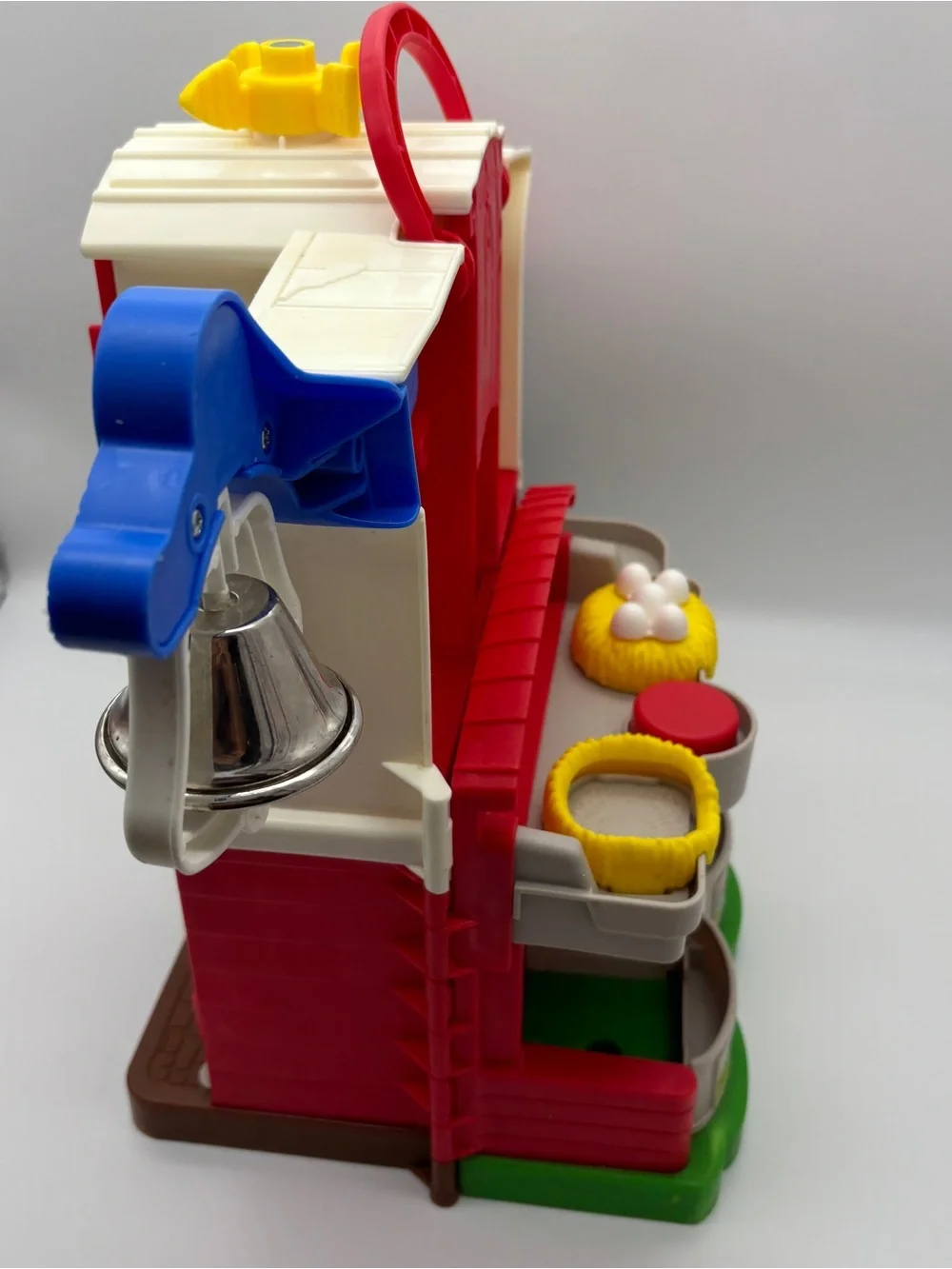 Fisher Price Little People Caring for Animals Farm Playset 5 Figures USED/WORKS